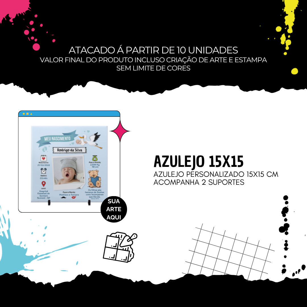 Azulejo Personalizado